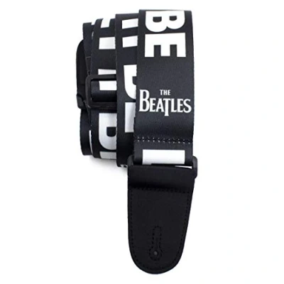 Image of Perri’s Leathers Ltd. The Beatles Guitar Strap Polyester Let It Be Official Licensed Product For Acoustic/Bass/Electric Guitars Adjustable Made in Canada (LPCP 6084)