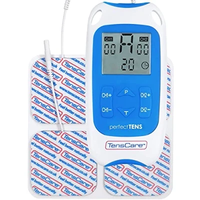 Image of TensCare Perfect TENS Clinically Proven Machine for Relief from Back, Hip, Leg, Arm Pains, Arthritis and Sciatica
