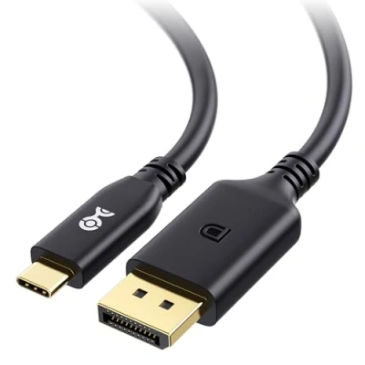 Image of Cable Matters VESA Certified USB C to DisplayPort 2.1 DP40 1m/3.3ft