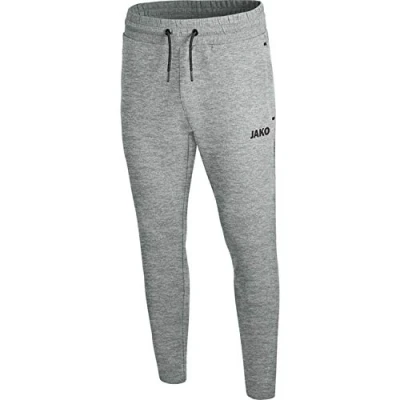 Image of JAKO Men&#039;s Premium Basics Jogging Bottoms, Mens, Pants, 8429, Grey Mixed, 4XL