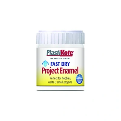 Image of Plastikote B26W 59 ml Enamel Paint Bottle Clear
