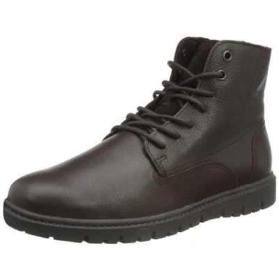 Image of Geox Boys U Ghiacciaio Ankle Boot, Coffee, 7 UK