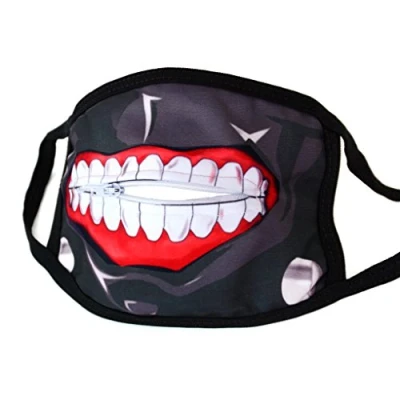 Image of papapanda Mask Zipper Tokyo Ghoul Ken Kaneki