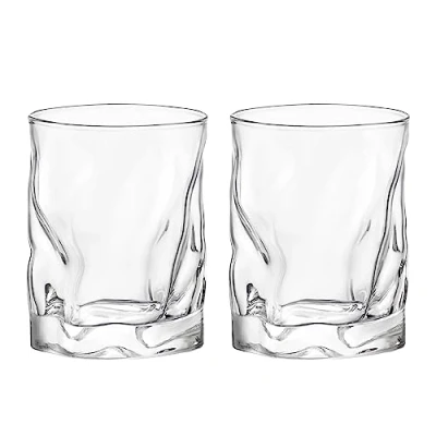 Image of 2x 420ml Sorgente Tumbler Glasses By Bormioli Rocco