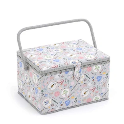 Image of HobbyGift MRL 86 Sewing Box: Large, Assorted, 23.5 x 31 20cm