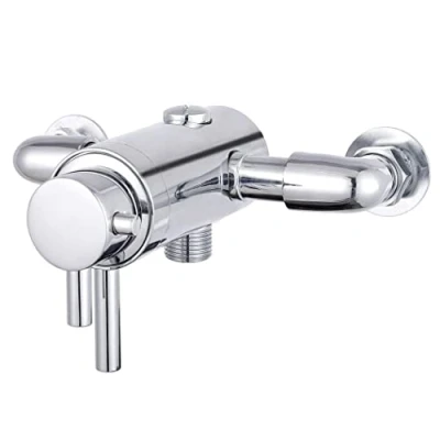 Image of Dual Control Thermostatic Concealed Shower Mixer Valve 137mm to 150mm Centres