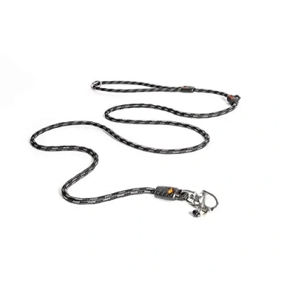 Image of EZYDOG Marine Training Slip Dog Lead 1.7m, Climbing Rope, All In One, One Size Fits All, Silicon Waste Bag Keeper,Easy to On, No Harness or Collar Needed, Sailing Snap Clip, (LITE, Black)
