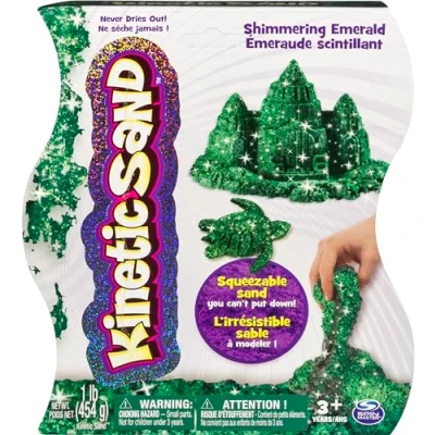 Image of Kinetic Sand 20070314, Emerald Green