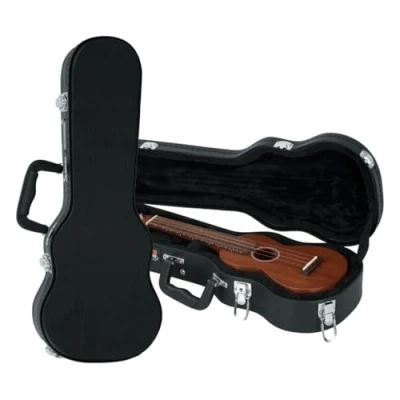 Image of Gator Cases GWE UKE SOP Hard Shell Wood Case for Soprano Style Ukulele
