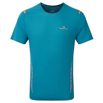 Image of Ronhill Running, Men&#039;s Tech Race S/S Tee, Petrol/Legion Blue, Size S