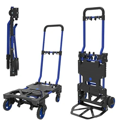Image of HandiMoova 2in1 70kg sack truck, multi position 135kg folding platform trolley, function hand truck; Converts in seconds