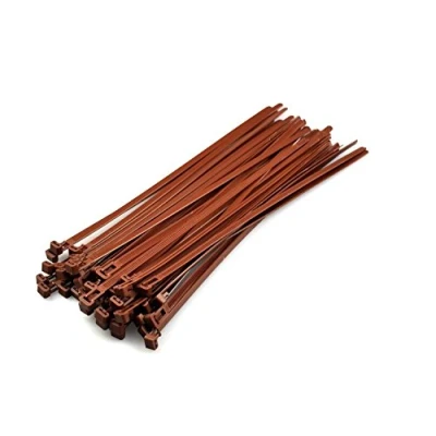 Image of Heavy Duty Brown Cable Ties 12.0mmx650mm x20 Pieces