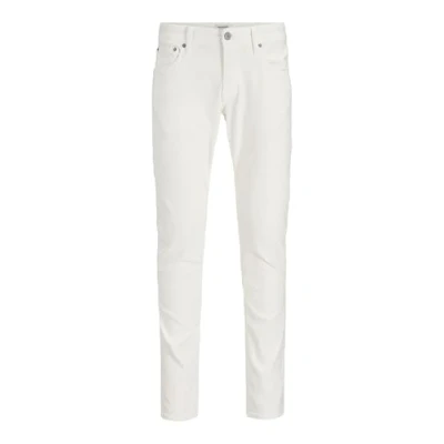 Image of Jack &amp; Jones Glenn Slim fit jeans, Men&#039;s, Size: 31x32, White denim