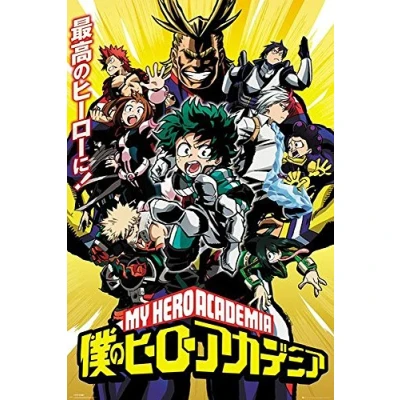 Image of Close Up My Hero Academia Poster Group (61cm x 91,5cm) + a surprise poster!