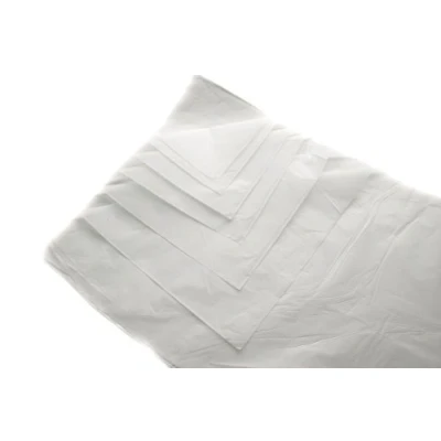 Image of 100 Large Sheets Of Acid Free White Tissue Wrapping Paper Size 500mm x 750mm 20&quot; 30&quot; 18gsm Gift Parcel Packing Packaging Art Craft Wrap