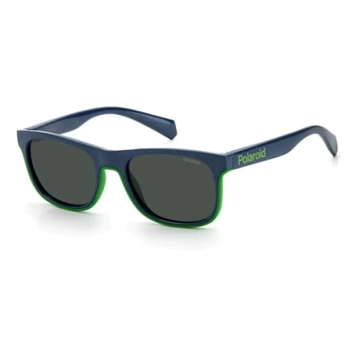 Image of Sunglasses Polaroid Pld 8041/s col. rnb/m9 Child Square Blu
