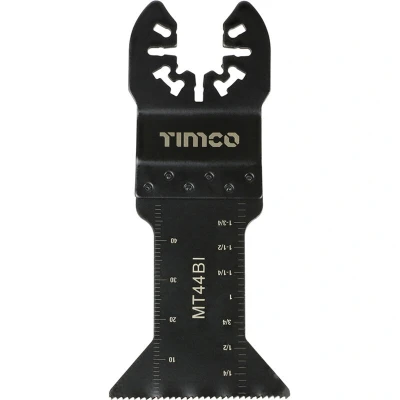 Image of 4x TIMCO Premium Multitool Blades Straight for Wood/Metal MT44BI