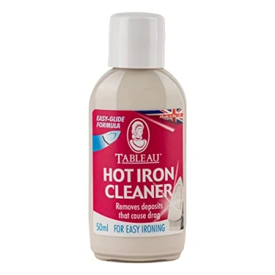 Image of Tableau Hot Iron Cleaner, Removes Sticky Deposits for Better Ironing, 50ml