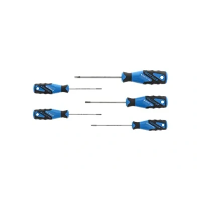 Image of GEDORE 5 piece Screwdriver set, set for Torx screws, 3 component handle, Tool, 2163 TX 05