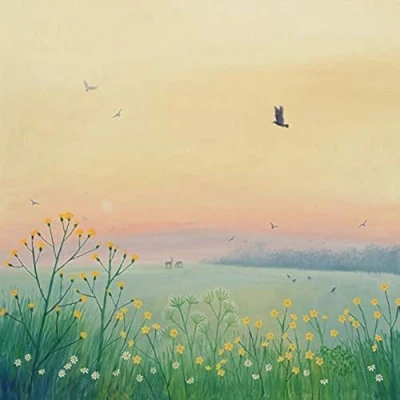 Image of Jo Grundy Art Prints, Canvas, Multi Colour, 40 x 40cm