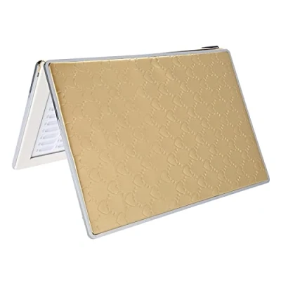 Image of EVTSCAN 160 Slots Nail Gel Color Card Polish Display Chart Book Art Showing Shelf(Gold)