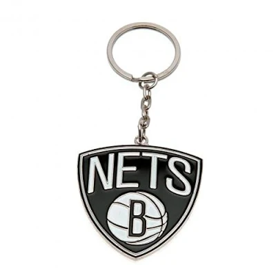 Image of Gift Ideas Official Brooklyn Nets Keyring A Great Present For Basketball Fans
