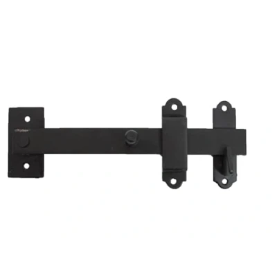 Image of Haven Heritage Garden Gate Latch Heavy Duty Suffolk Latch, Field Shed Door Traditional Black, Gothic Suitable for &amp; Doors. Black