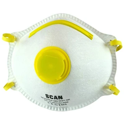 Image of Scan SCAPPEP1MVB FFP1 Premier Moulded Valved Disposable Masks Pack of 10