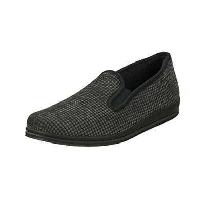 Image of Rohde Men&#039;s Lillestrom Slipper, Gray, 10.5 UK