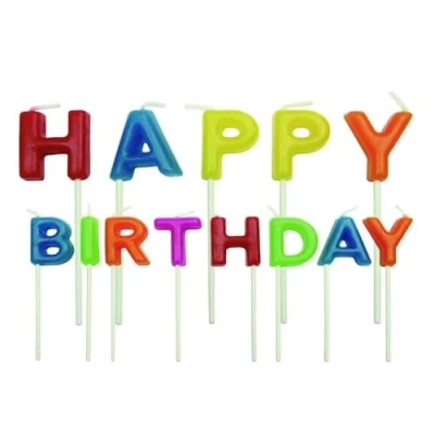 Image of PME Happy Birthday Bright Candles, Set of 13