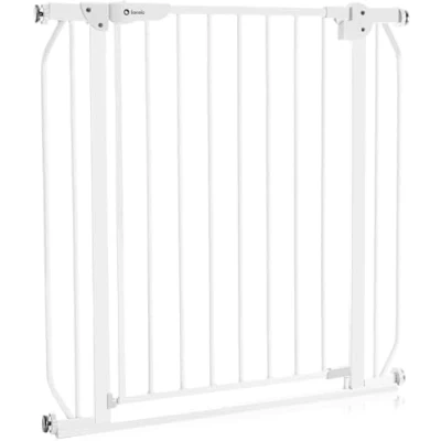 Image of LIONELO Truus SLIM Safety Gate Two Way opening Adjustable width 75 105cm drill free installation with pressure fixing Anti Trip low threshold Self locking, Secure Your Toddler&#039;s Wanderings