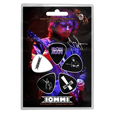 Image of Tony Iommi Black Sabbath plectrum pack