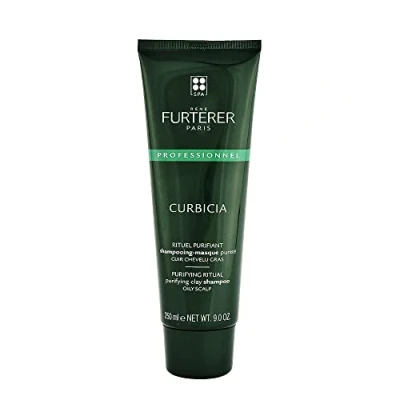 Image of René Furterer Curbicia Purifying Clay Shampoo 250ml And Mask For Oily Scalp