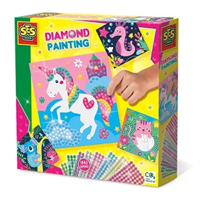 Image of SES Creative 14701 Diamond Painting Happy Animals