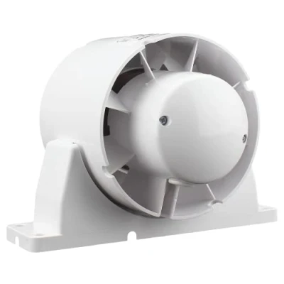 Image of 4 inch Vents In line Extractor Fan with Mounting Bracket for Grow Tent 100mm