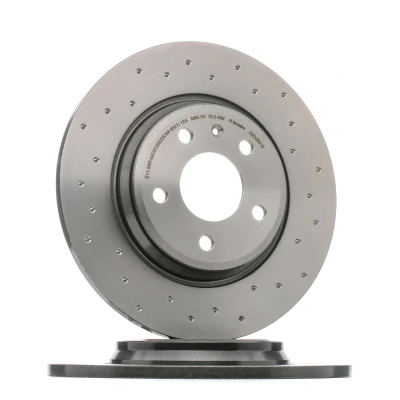 Image of 80A615601, 80A615601B, 8W0615601C, 8W0615601H Brake disc BREMBO 08.D060.1X 300mm 12mm 5 solid, Perforated Coated AUDI: A4 B9 Saloon, A5 Coupe