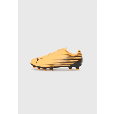 Image of Puma Attacanto II Moulded stud football boots for kids, Size: 5.5, Heat fire/black shoes