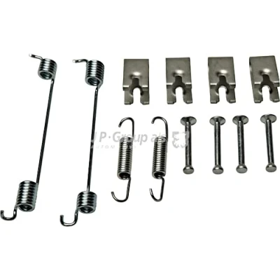 Image of 430865, 430876 Accessory Kit, brake shoes JP GROUP 1264003510 VAUXHALL: Corsa Mk3, Adam, FIAT: Grande Punto Hatchback, Evo Hatchback