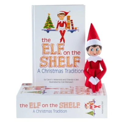Image of Exemplife EOTGIRLGER the Elf on Shelf christmas doll, red