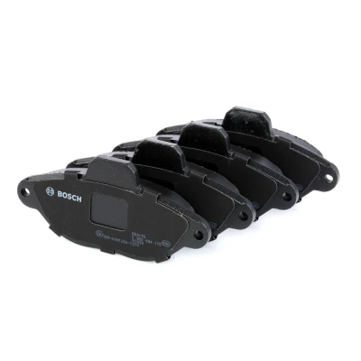 Image of 1559698, 1669578, 1675620, 1731172, 9S512K021BB Brake pad set BOSCH 0 986 494 115 FIAT: 500 Hatchback, Panda II FORD: KA Hatchback