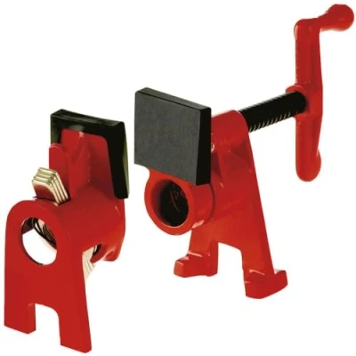 Image of Bessey BPC H12 Pipe Clamping Set, Black/Red