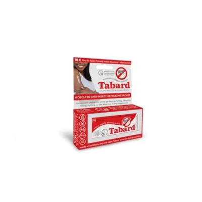 Image of Tabard Insect Repellent sachets 1 Box of 10