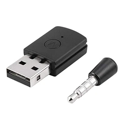 Image of Bluetooth Dongle USB Adapter for PS4, Mini 4.0 Receiver and Transmitters PS4