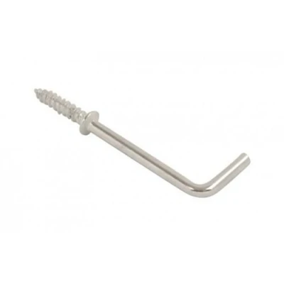 Image of Fort Fasteners Square Dresser Hook Shouldered 32mm (1.1/4 Inch) BZP Pack of 100