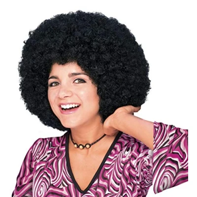 Image of Rubie&#039;s 50804NS Official Afro Wig, Adult&#039;s, Black, One Size Halloween