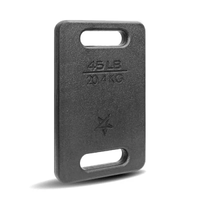Image of Yes4All CMJ4 Cast Iron Rucking Weight Plate for Backpack, 20,4 KG 45 POUND