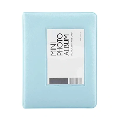 Image of Raguso 64 Pockets 3 Inch Mini Polaroid Photo Album Picture Case Storage Small Set Accessories for Fujifilm7s/8/25/50s/90