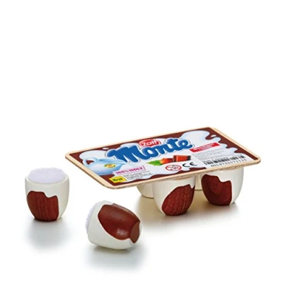 Image of Erzi 17113 Dessert Zott Chocolate Milk Cream Toy, Multicoloured, 10.5 x 7 3.2 cm