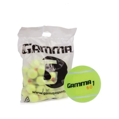 Image of Gamma Sports Kids Training (Transition) Balls, Yellow/Orange Dot, 60 Orange Pack