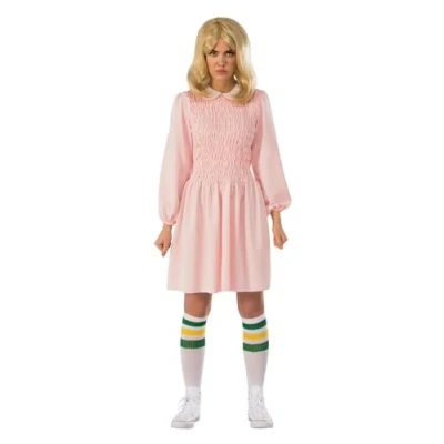 Image of Rubies Official Stranger Things Eleven Dress, Adult Size Costume, Ladies X Small,Multicolour